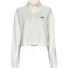 Vans Marshmallow Left Chest Half Zip Sweatshirt