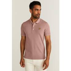 Rosa Polos Lyle & Scott Plain Polo Shirt W868 Hutton Male Multicolor