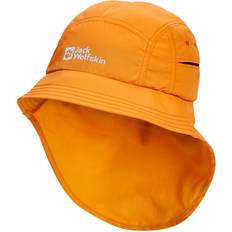 Junge - S Sonnenhüte Jack Wolfskin Kid's Villi Vent Long Hat - Orange Pop