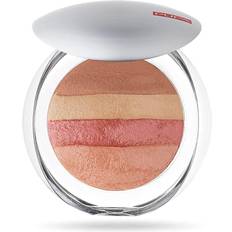 Pupa Milano Luminys Baked All Over Illuminating Blush-Powder-Moisturize And Protect Skin-Soft And Velvet Smooth Finish-Silky And Light Texture-4 Tone Compact-06 Coral Stripes-0.32 Oz,I0111601