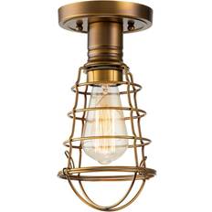 Gul Loftplafonder Elstead Lighting Mixon Messing Loftplafond