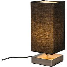 QAZQA Sort Lamper QAZQA Moderne Milo Bordlampe
