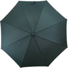 Umbrellas KiMood Automatic Open Wooden Handle Walking Umbrella