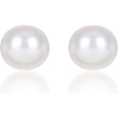 Natural Earrings Elements Freshwater Pearl 7mm Boxed Stud Earrings