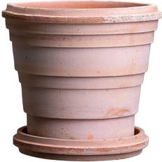Bergs Potter Planet Pot With Saucer Pink Ø16 cm ∅16cm