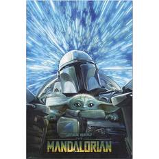 Wars The Mandalorian affisch, Hyperspace Dekorativa