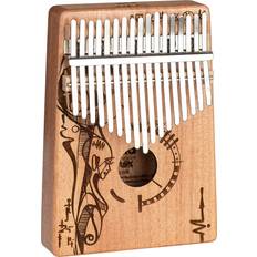 Marrone Tastiere Sela SE 250 Art Series 17 Peaceful Mind Kalimba