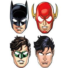 Piirretyt ja Animaatio Kasvomaskit Unique Party masken Justice League 8er-Pack