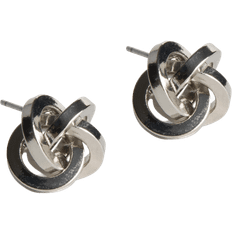 PEARLS FOR GIRLS Knot Earring Silver set