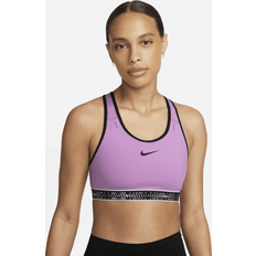 Lilla - Løb BH'er Nike Running Swoosh On The Run Dri-Fit Lilla sports-BH Lilla