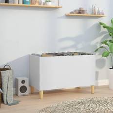 Træ Opbevaringsskabe vidaXL Vinylskab konstrueret Opbevaringsskab