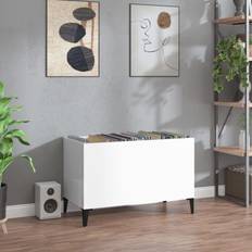 Spånplade Opbevaringsskabe vidaXL vinylskab konstrueret træ Opbevaringsskab
