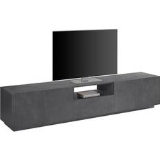 Per Vega L 220 x H 46 x P 43 cm Grigio Scuro Mobile TV