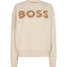 HUGO BOSS Recycled Materials Jumpers HUGO BOSS Con Logo In Paillettes-Donna