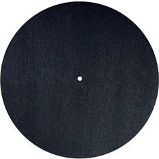 Dynavox Pladespiller Dynavox turntable slipmat pm2 felt black antistatic 300 mm 3 mm 060003