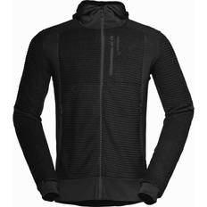 Norrøna Overdele Norrøna Falketind Alpha120 Zip Hood - Caviar Black