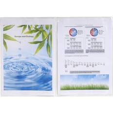 Office Supplies Exacompta Double Protective Sleeve A4 297 x 210mm Pack of 10