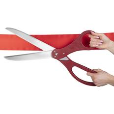 Red Scissors Scs Direct Giant Ribbon Cutting Scissor Set Ribbon