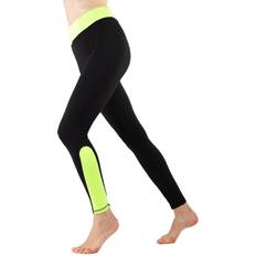 Yellow Tights MeMoi Highlighter Athletic Leggings