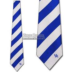 Blue Ties Eagles Wings Men's Kentucky Wildcats Regiment Woven Silk Tie