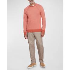 Vince Orange Birdseye Sweatshirt