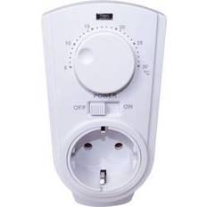 Wasser & Abwasser InterBär Raumthermostat Zwischenstecker 5 bis 30°C