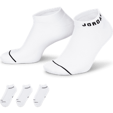 Jordan Everyday No-Show Socks 3 Pairs White