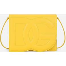 Dolce & Gabbana Calfskin DG Logo crossbody bag gold one size