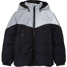 Kinderbekleidung Name It Nknmelvin Reflective Puffer Ja Black, Unisex, Tøj, jakker