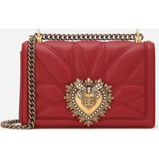 Bags Dolce & Gabbana Borsa 'Devotion' Media In Nappa Matelasse'-Donna Rosso