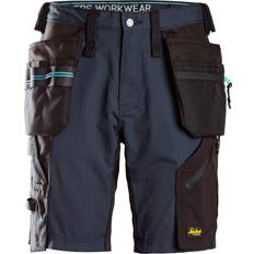 Snickers Pantalons de travail Snickers LiteWork Work Shorts Holster Pockets - Navy/Black