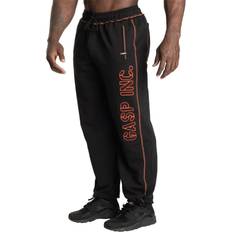 Gasp Bukser & Shorts Gasp Division Sweatpant - Svart/Oransje