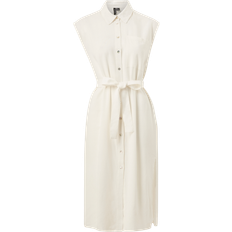 Vero Moda Mymilo SL Calf Shirt Dress Snow White