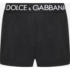 Dolce & Gabbana Men Swimwear Dolce & Gabbana Logo swim shorts Black