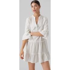 Vero Moda Kort Klänning Snow white