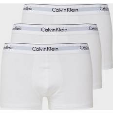 Trunk stretch underwear Calvin Klein Underwear Trunk 3PK Briefs White