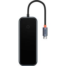 Baseus AcmeJoy-serien USB-C 3.0 2.0 SD/TF mørkegrå