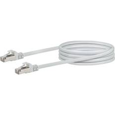 Schwaiger CAT 6 folie kobberfletning SFTP 1m Netværkskabel