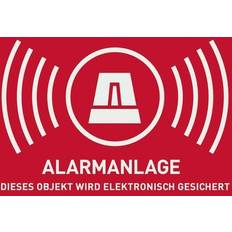 ABUS Alarm & Overvågning ABUS AU1322 Advarselsmærkat 148 x 105 mm