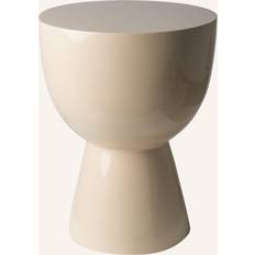 Beige Garden Chairs Pols Potten Tip Tap Stool 46 cm x Ø 35,5 cm