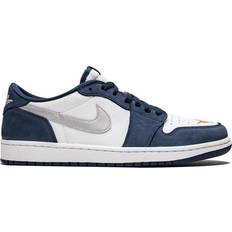 Shoes Nike Eric Koston x Air Jordan 1 Low SB M - Midnight Navy/White/Ember Glow/Metallic Silver