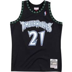 NBA Game Jerseys Mitchell & Ness NBA Minnesota Timberwolves Kevin Garnett Trikot Herren schwarz/hellblau