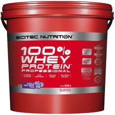 Bayas Polvos de Proteína Scitec Nutrition 100% Whey Protein Professional 5000 g Vanilka-Lesné Ovocie