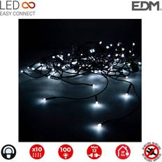 Edm LED Gardin Easy-Connect 1.8 W 2 x 1 m Lyskæde