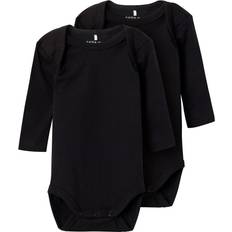 Negro Bodys Name It Bodies de Manga Larga - Black