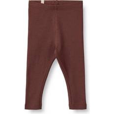 Wheat Rib Leggings Maddy Aubergine