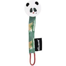 Noir Attaches-sucettes Pacifier Clip Panda