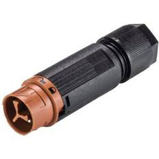 Bruin Elektrische Kabels Wieland Ronde Connector Stekker RST MINI 1 Stuk