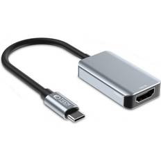 Tech-Protect Kabler Tech-Protect USB C - HDMI Adapter M-F 0.1m