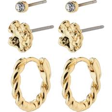 Pilgrim Emanuelle Earrings Smycken & klockor Dam Guld